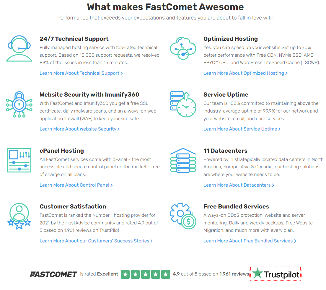 FastComet - Managed Cloud Hosting 