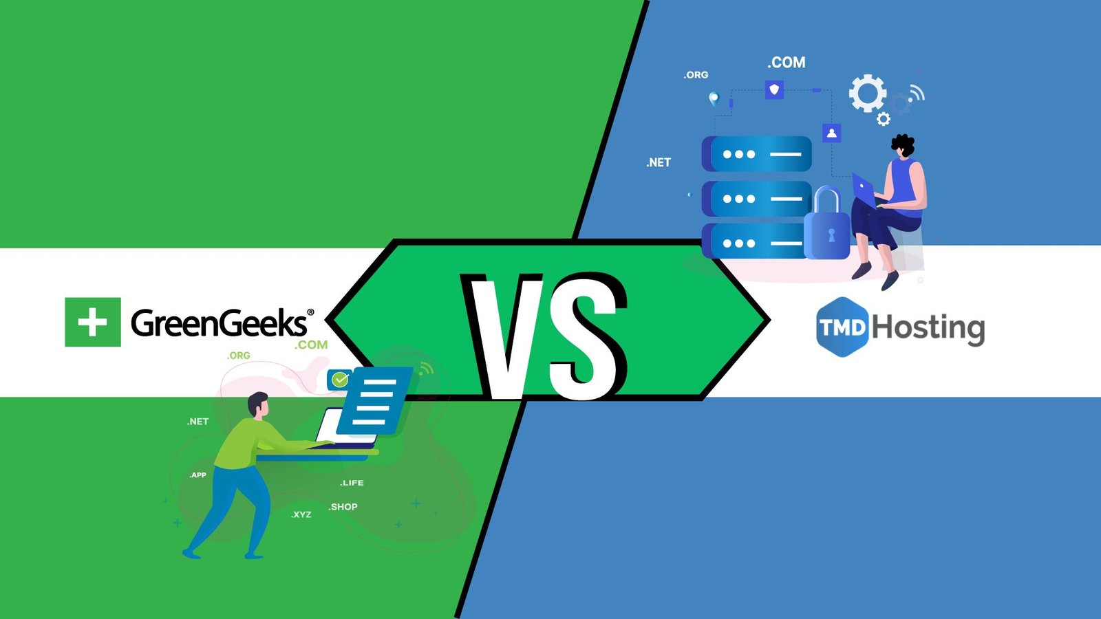 GreenGeeks vs TMDhosting