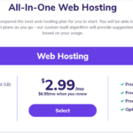Hostinger All in one Web Hosting - $2.99/mon