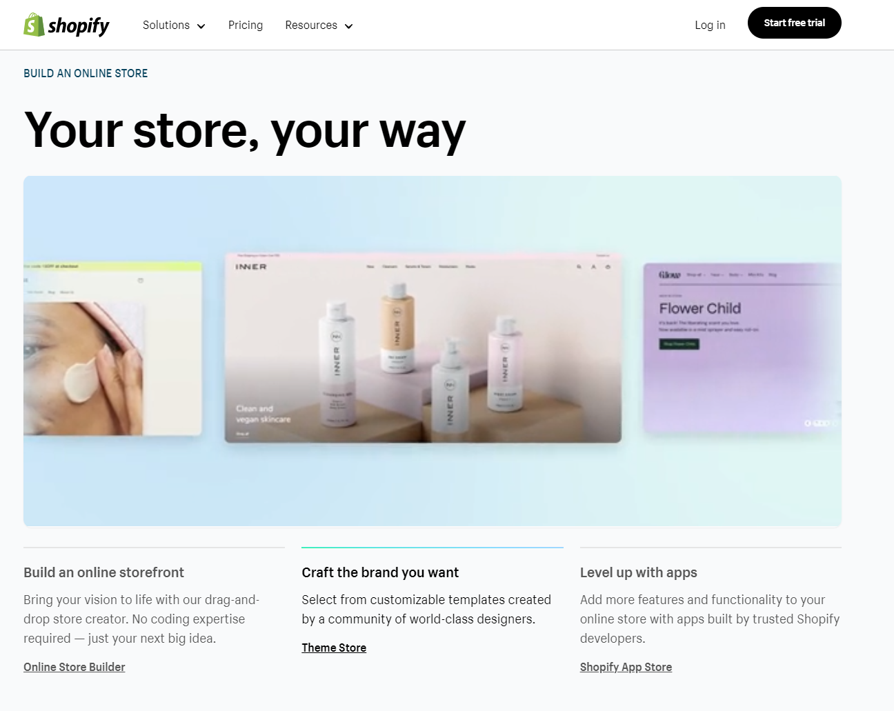 Shopify - global ecommerce CMS platform