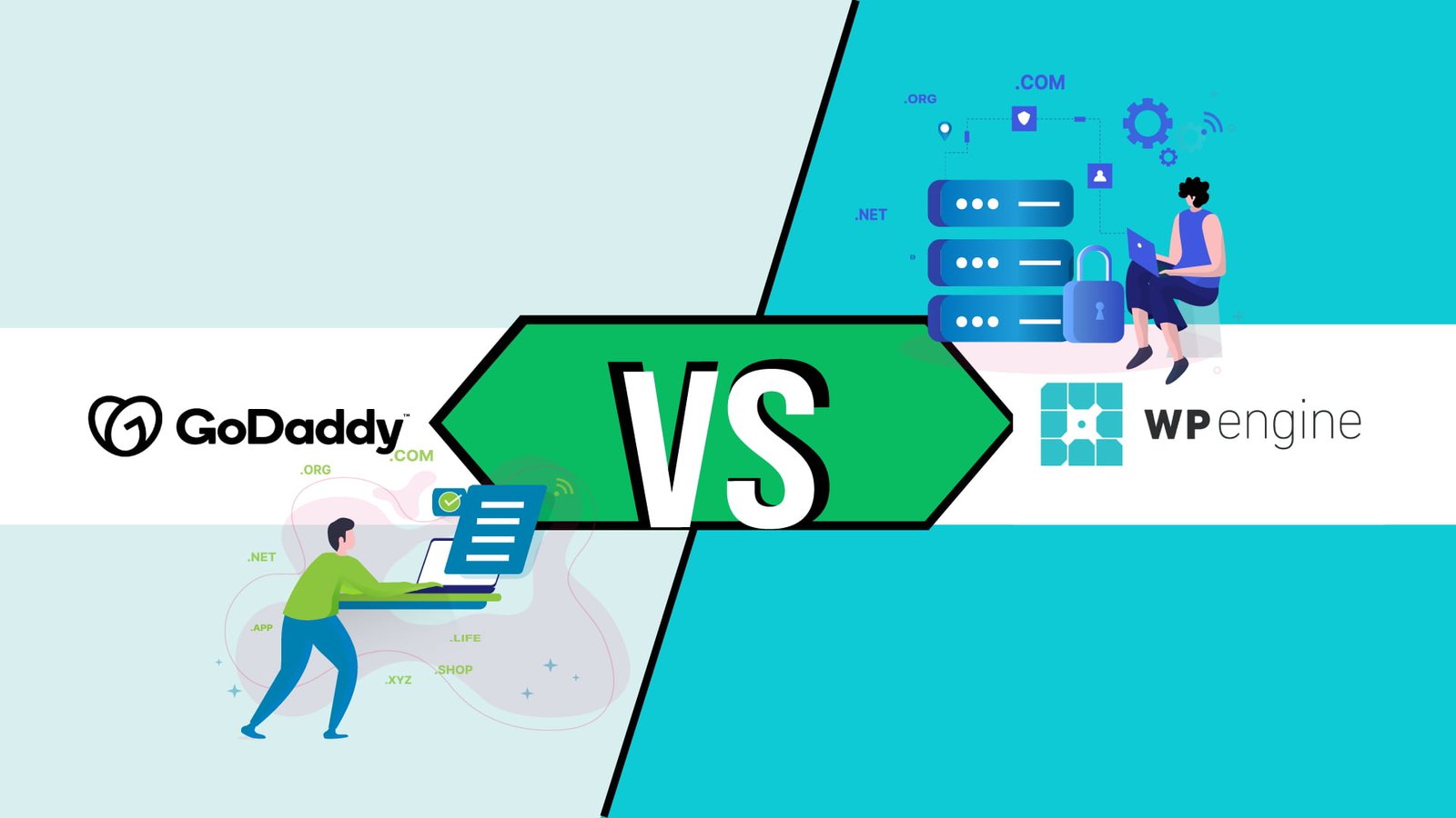 GoDaddy vs WP Engine