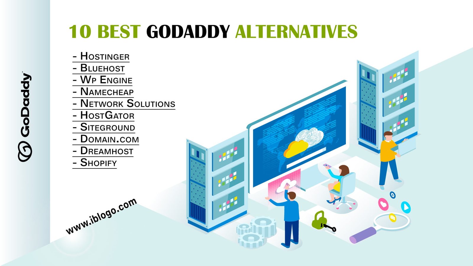 10 Best GoDaddy Alternatives : Buy Secure & Low-Cost for Your Company!